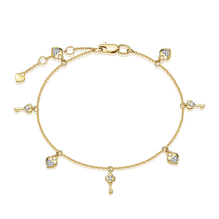 Браслет из золота с бриллиантами