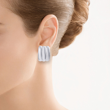 Серьги из серебра