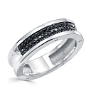 Кольцо из белого золота с бриллиантами