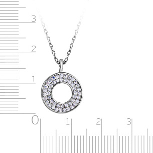 Колье из серебра