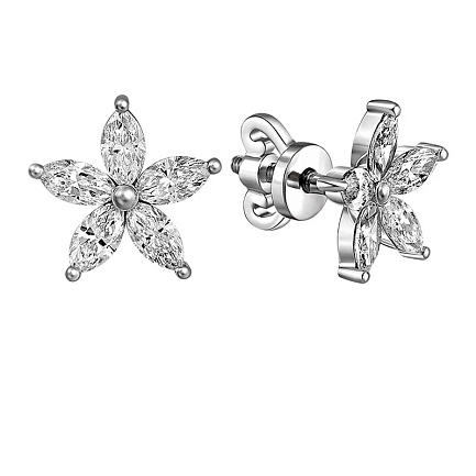 Серьги Пусеты