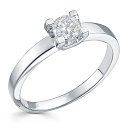 Кольцо из белого золота