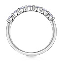 Кольцо из белого золота с бриллиантами