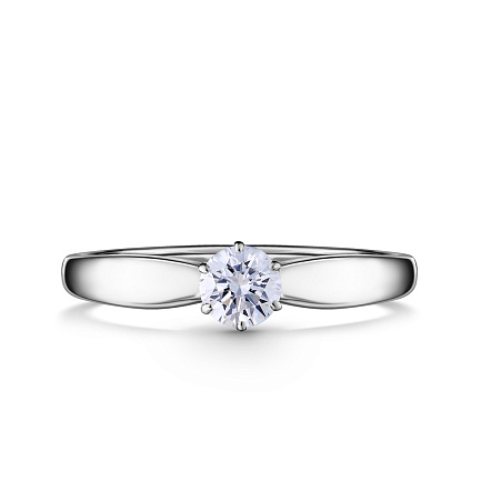 Кольцо из белого золота