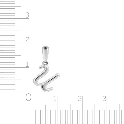 Подвеска из серебра