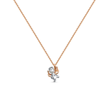 Колье из красного золота