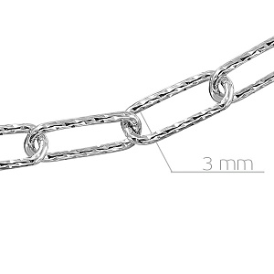 Браслет декоративный из серебра