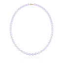 Бусы из красного золота с жемчугом