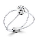 Кольцо из белого золота с бриллиантом