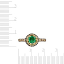 Кольцо из желтого золота