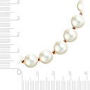 Колье из красного золота с жемчугом