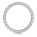 Кольцо из серебра с фианитом