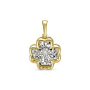 Подвеска из золота с бриллиантом