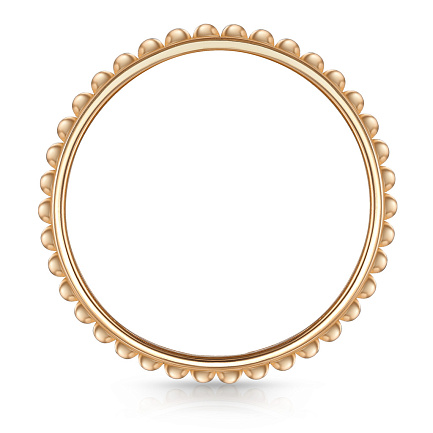 Кольцо из серебра с позолотой