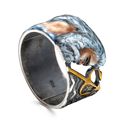 Кольцо из серебра