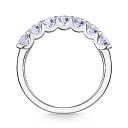 Кольцо из белого золота с бриллиантами