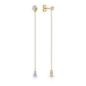 Серьги Пусеты