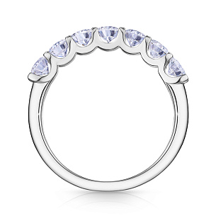 Кольцо из белого золота с бриллиантом