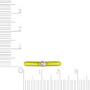 Кольцо из красного золота с топазом, эмалью