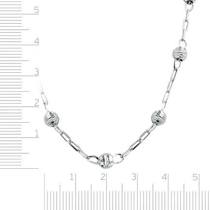 Колье из серебра