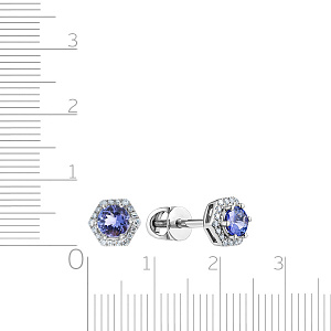 Серьги Пусеты