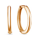 Серьги из красного золота