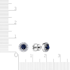 Серьги Пусеты