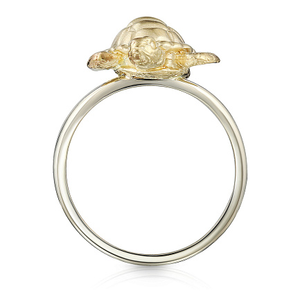 Кольцо из желтого золота