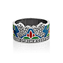 Кольцо из серебра с фианитами