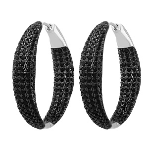 Конго из серебра с шпинелями