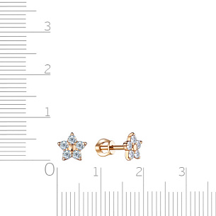 Серьги Пусеты детские