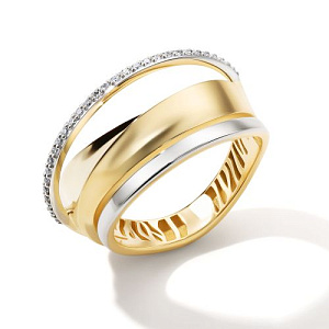 Кольцо из желтого золота