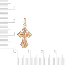 Крест из красного золота