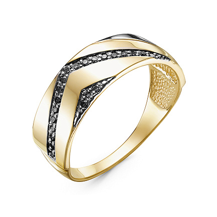 Кольцо из желтого золота