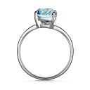 Кольцо из серебра с топазом