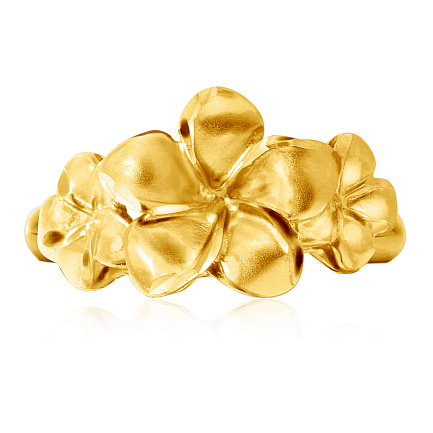 Кольцо из желтого золота