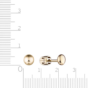 Серьги Пусеты