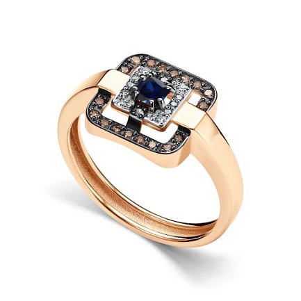 Кольцо из красного золота