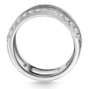 Кольцо из серебра с фианитом