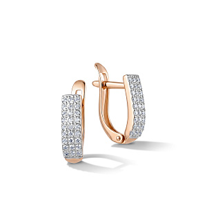 Серьги с английским замком R6611061000