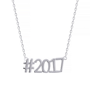 Колье из серебра