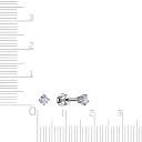 Серьги Пусеты