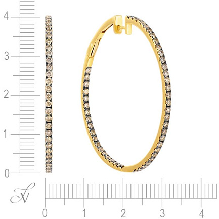 Серьги Конго