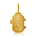 Подвеска из желтого золота