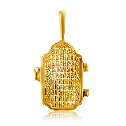 Подвеска из желтого золота