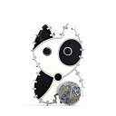 Подвеска из серебра с фианитами