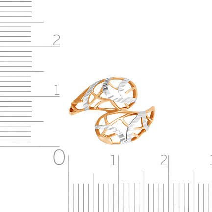 Кольцо из красного золота