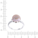 Кольцо из серебра с жемчугом