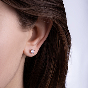 Серьги Пусеты