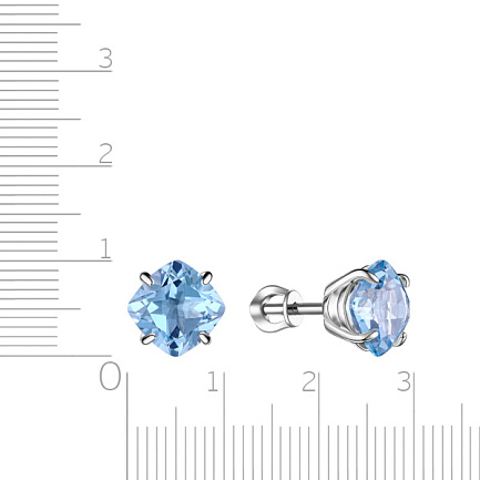 Серьги Пусеты